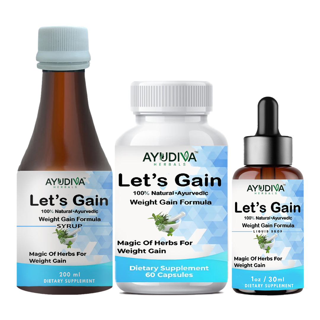 Let's Gain Weight Gain Kit Ayudiva