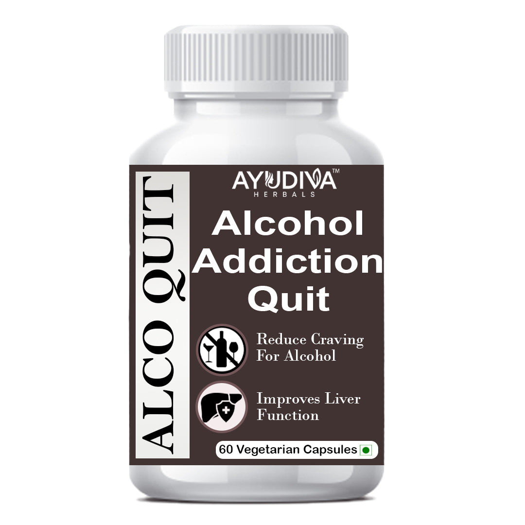 Ayudiva Herbals Alcohol Addiction Quit Capsules