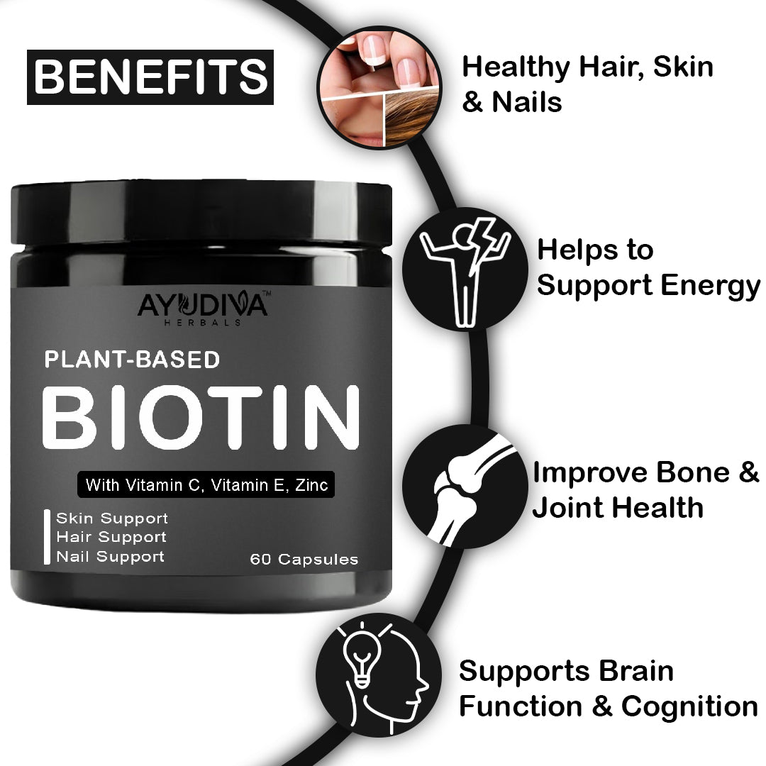 Ayudiva Herbals Biotin Capsules