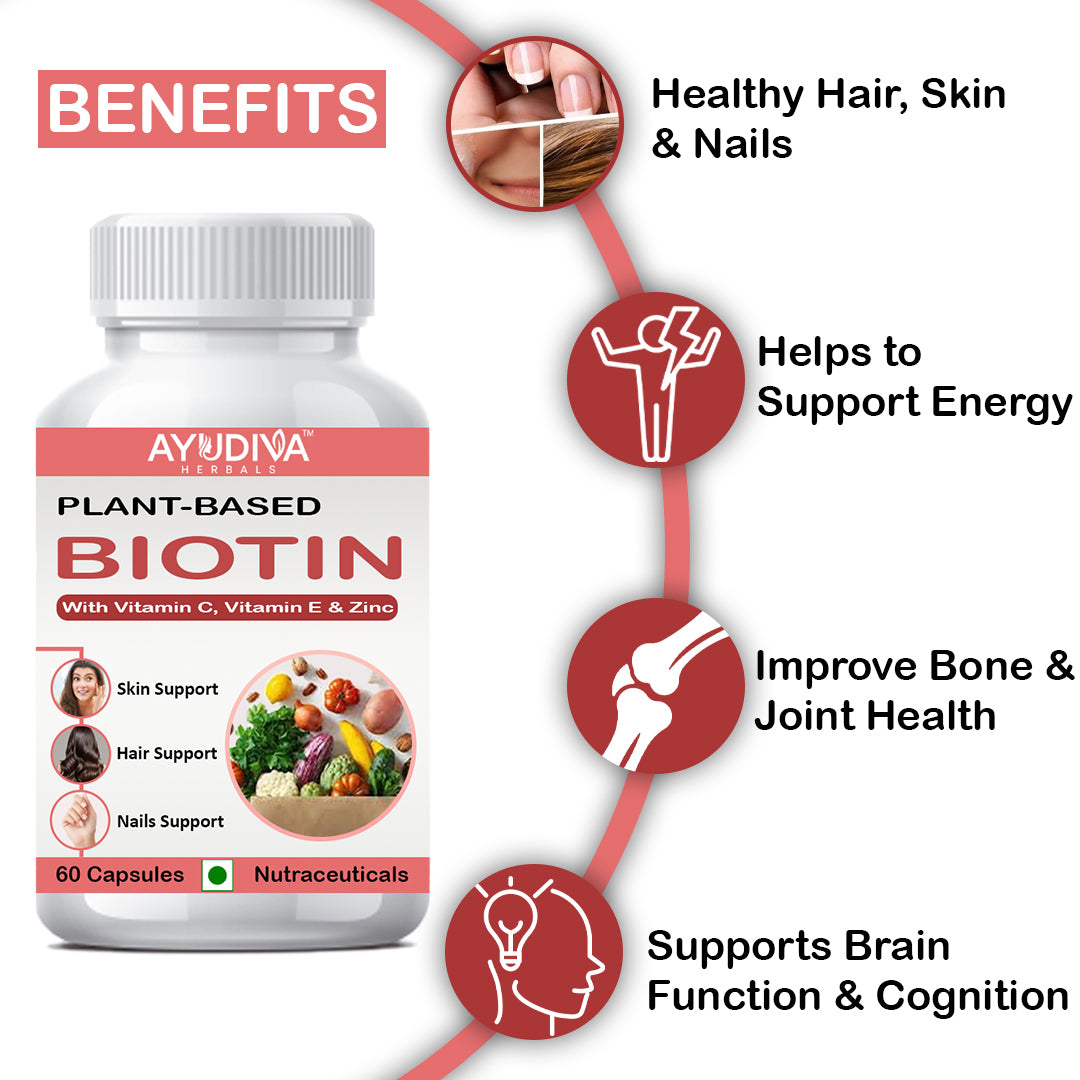 Ayudiva Herbals Biotin Capsules