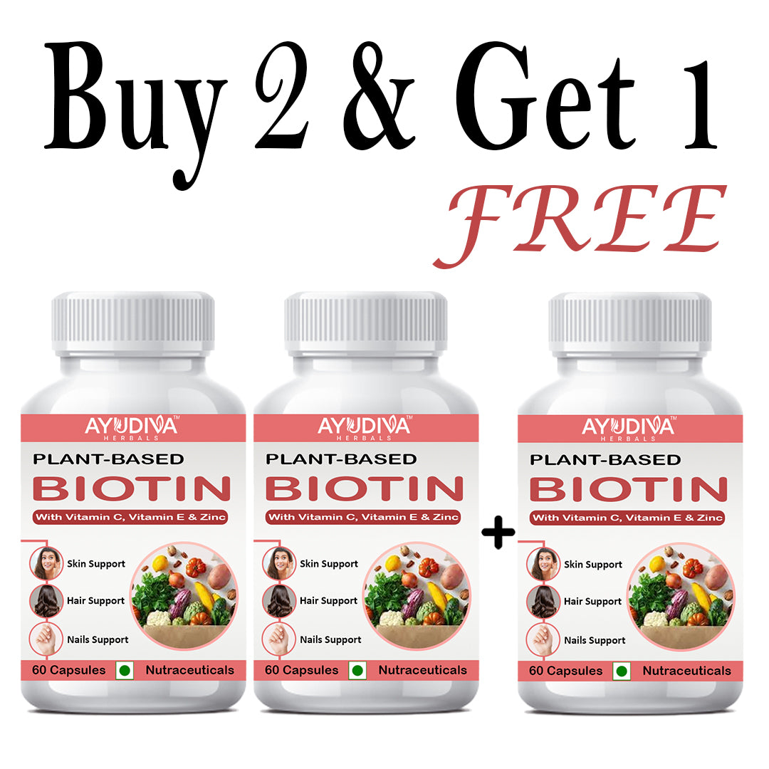 Ayudiva Herbals Biotin Capsules