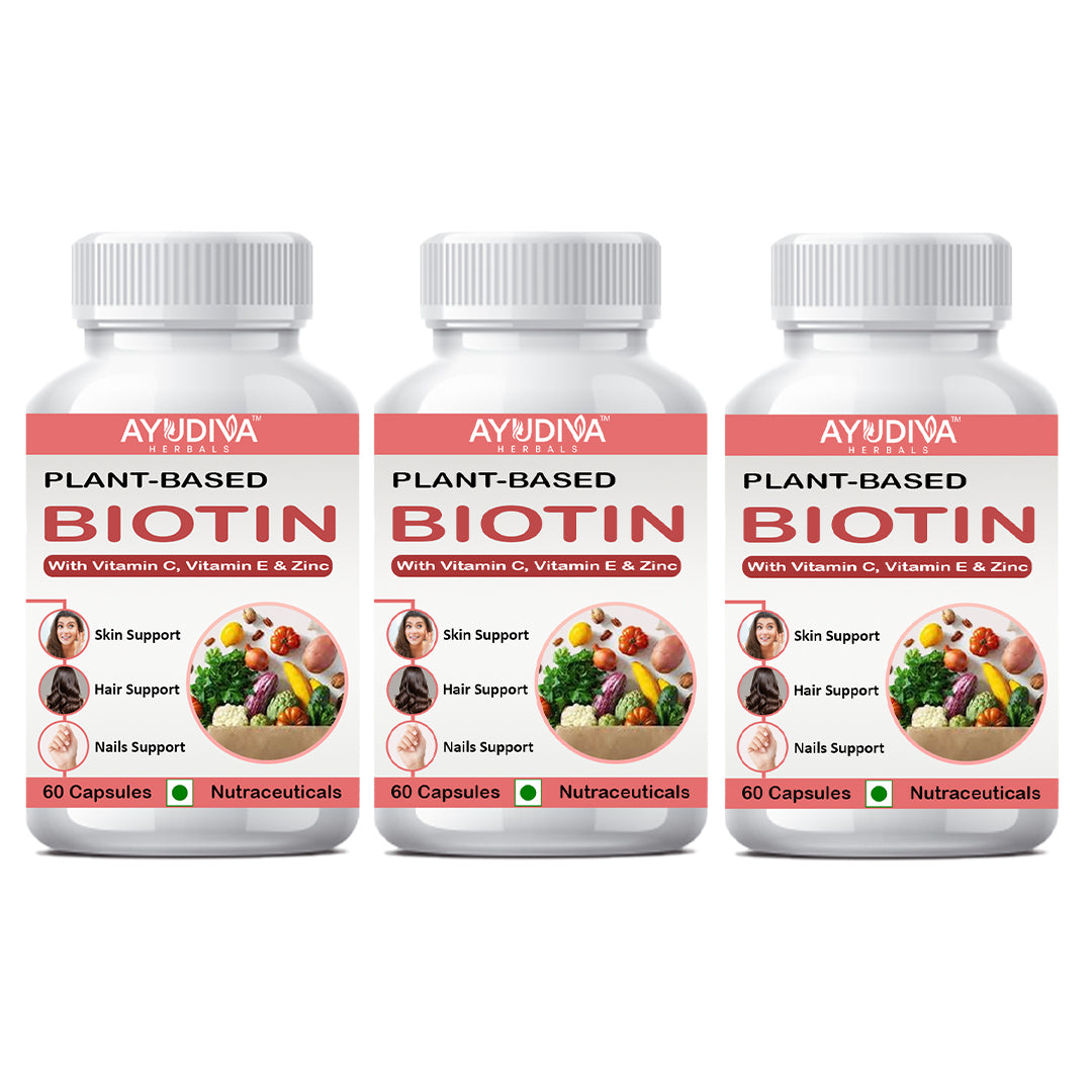 Ayudiva Herbals Biotin Capsules