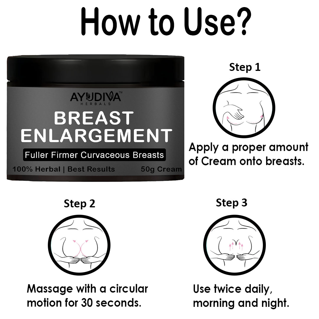 Ayudiva Herbals Breast Enlargement Cream