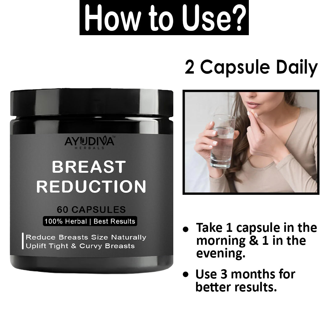 Ayudiva Herbals Breast Reduction Capsules