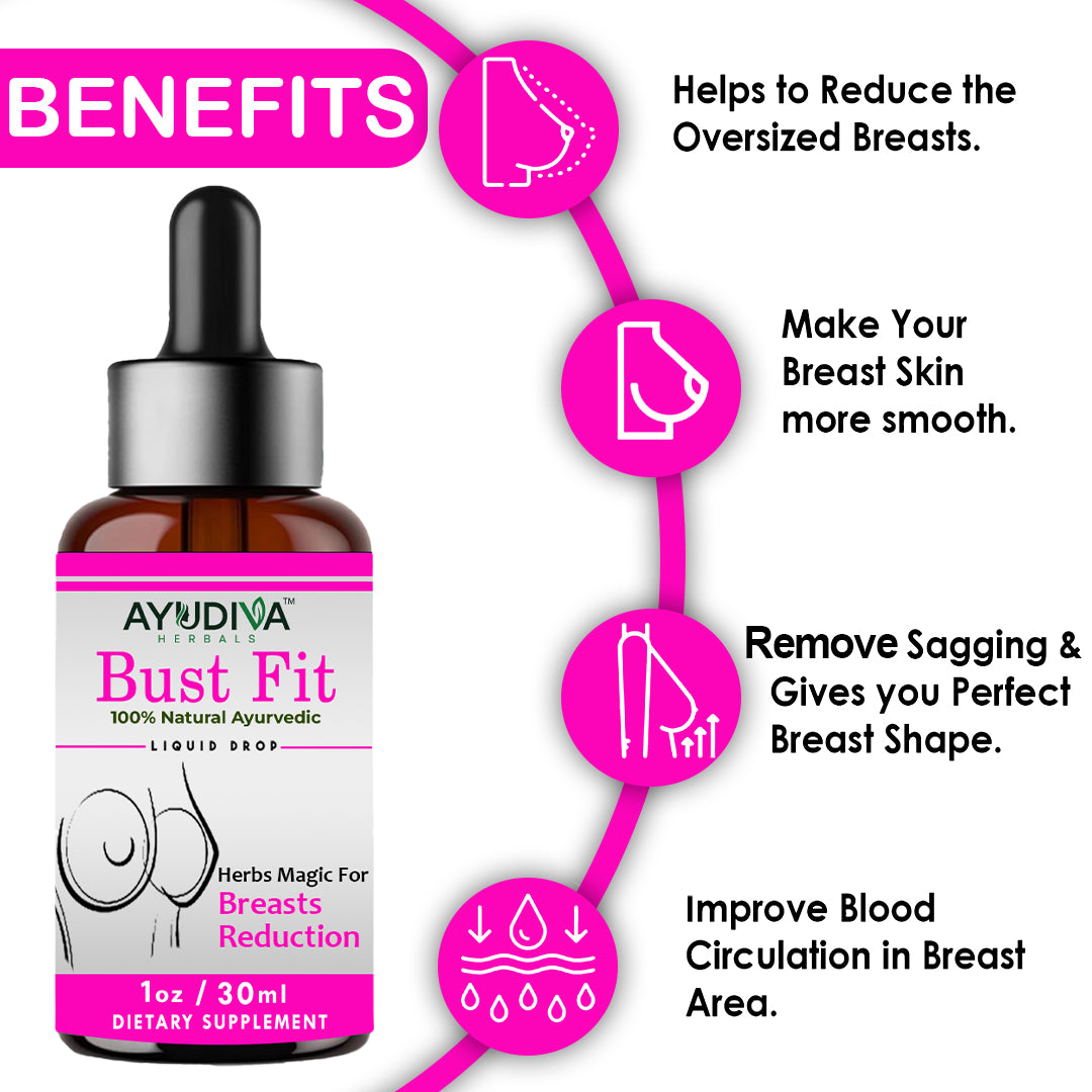 Bust Fit- Breast Reduction Liquid Drops