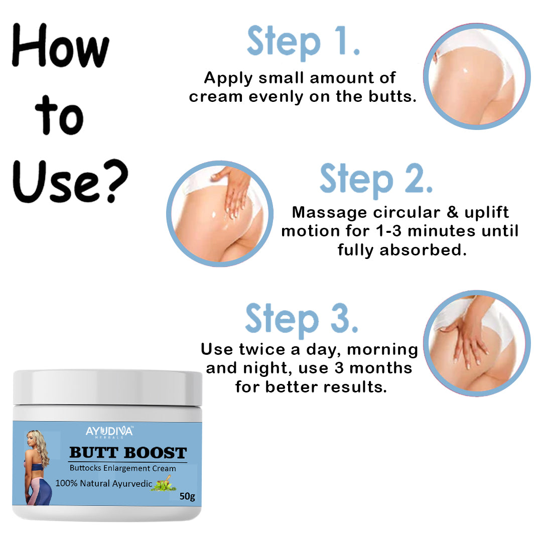 BUTT BOOST BUTTOCKS ENLARGEMENT CREAM