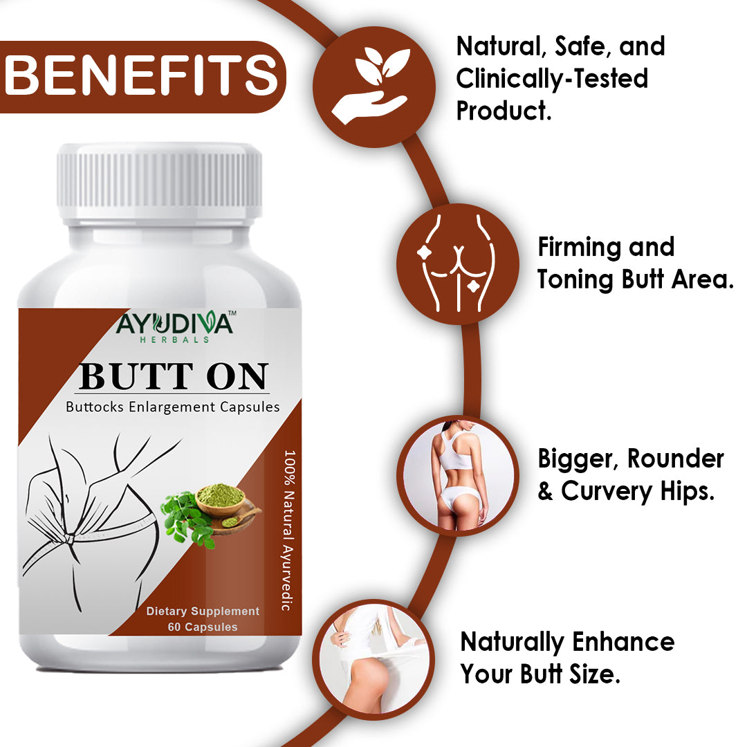 Butt On Buttocks Enlargement Capsules