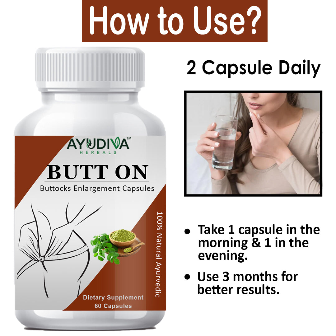 Butt On Buttocks Enlargement Capsules