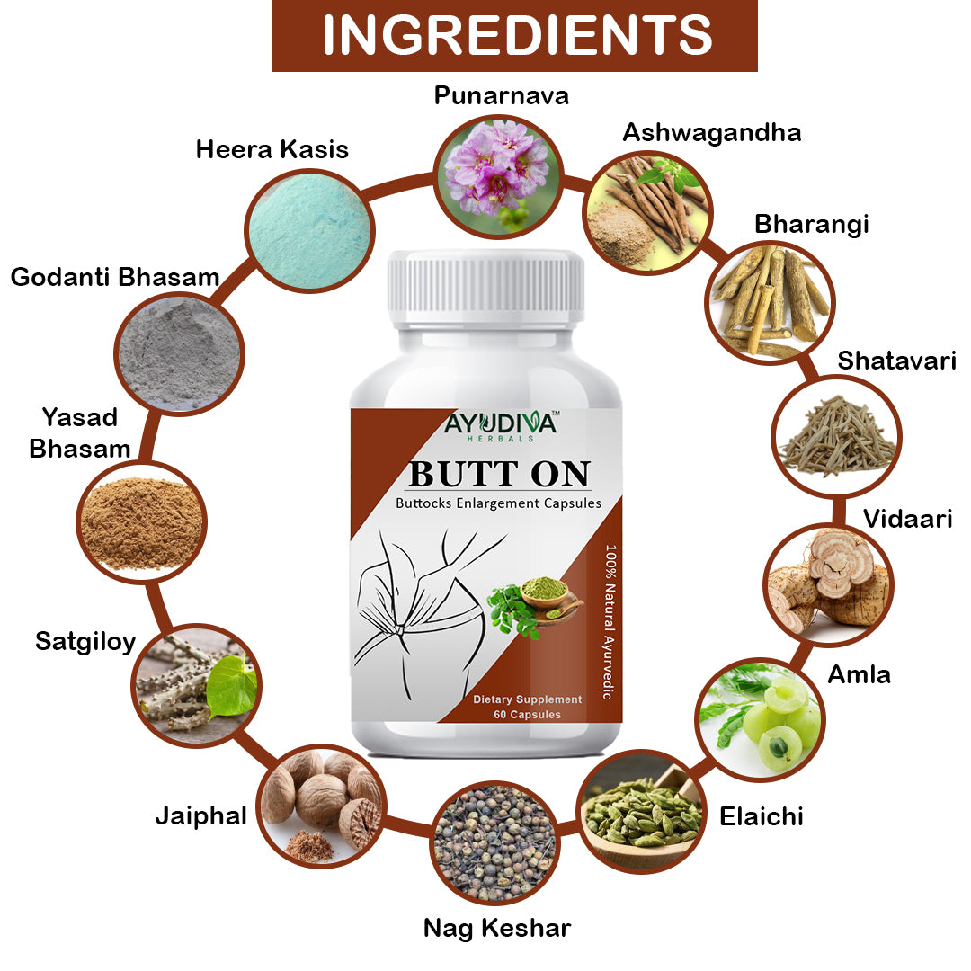 Butt On Buttocks Enlargement Capsules