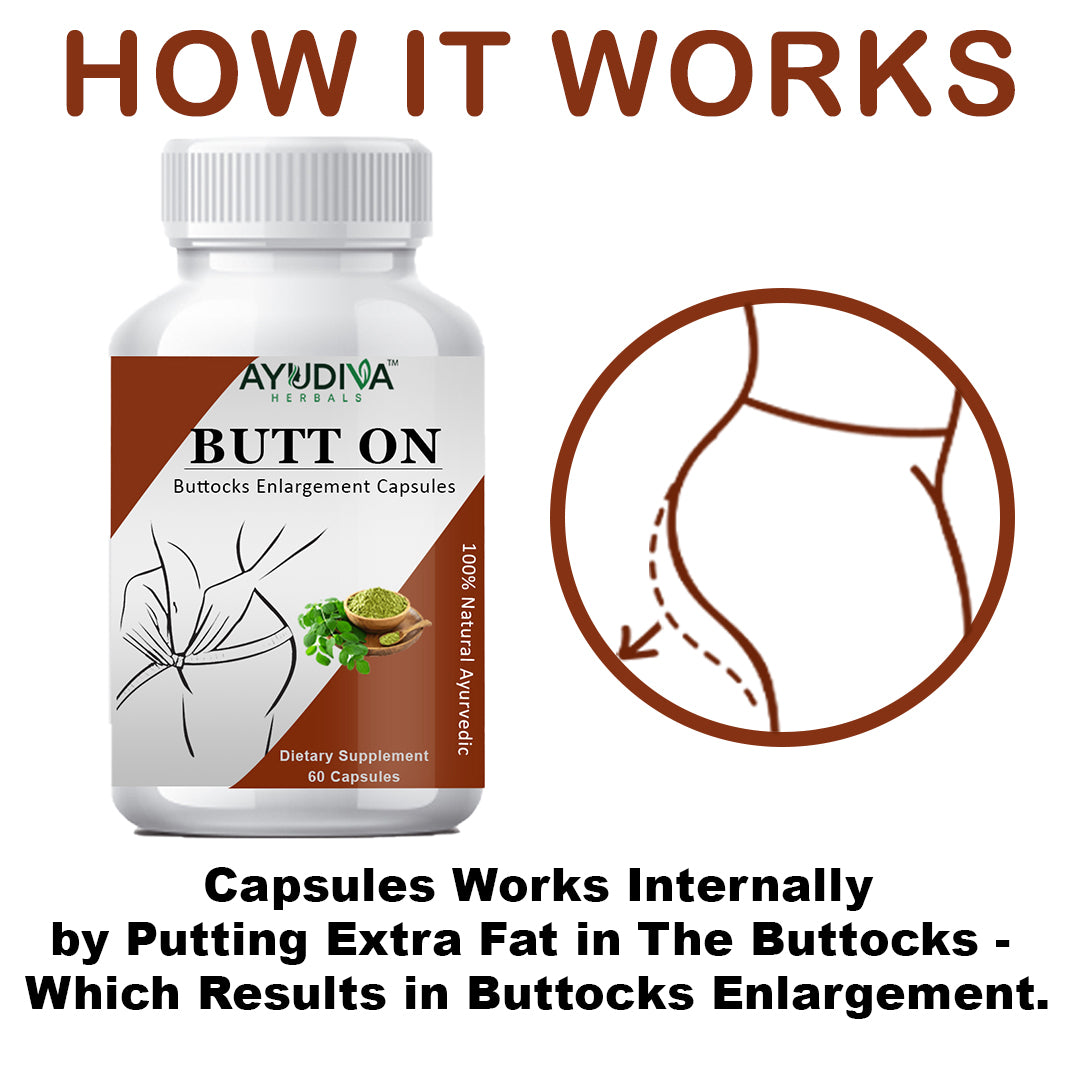 Butt On Buttocks Enlargement Capsules