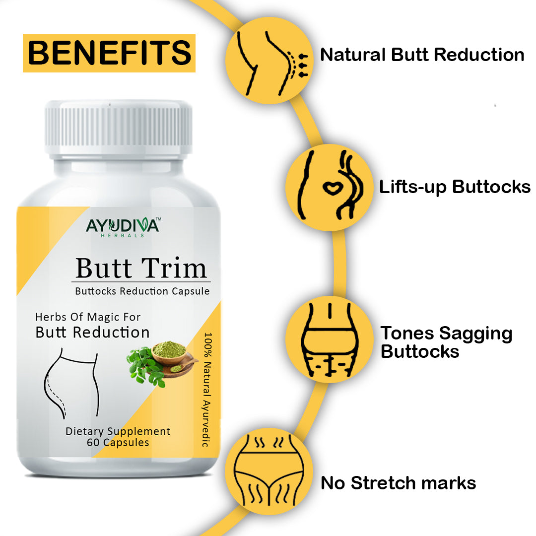 BUTT TRIM BUTTOCKS REDUCTION CAPSULES