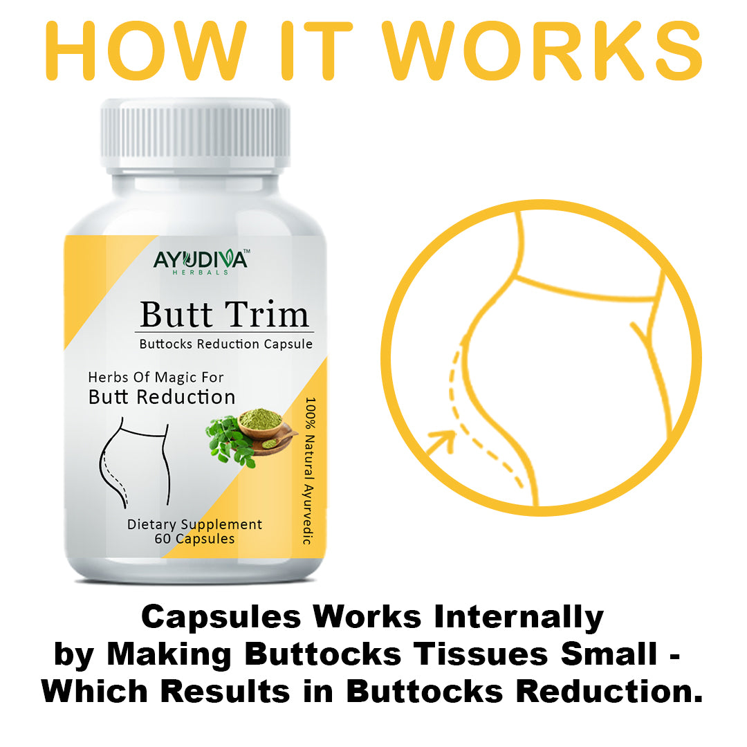 BUTT TRIM BUTTOCKS REDUCTION CAPSULES