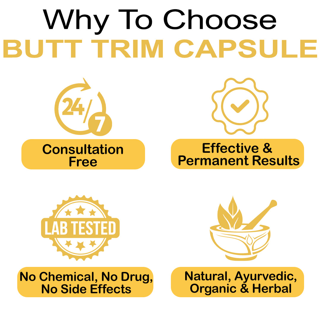 BUTT TRIM BUTTOCKS REDUCTION CAPSULES