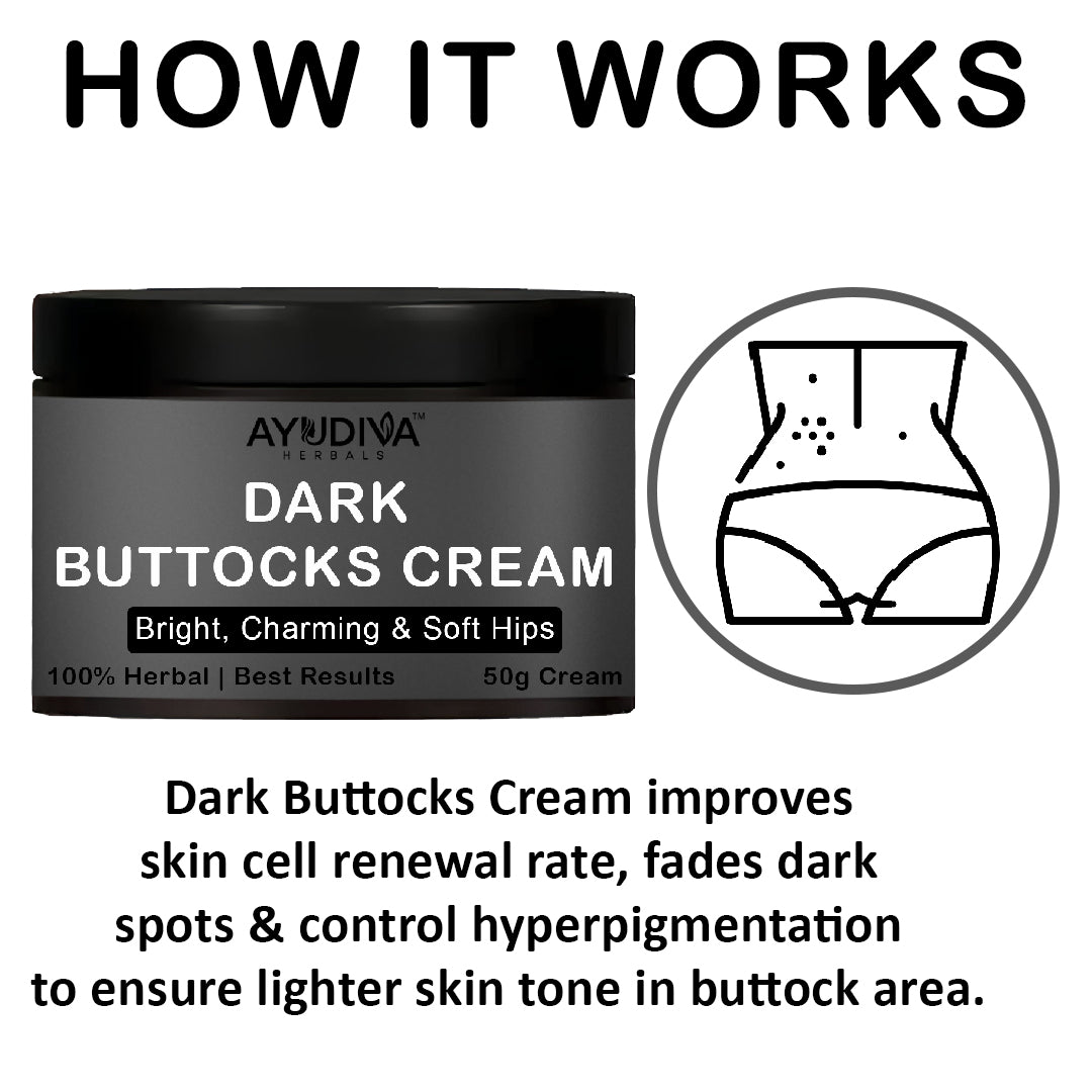 Ayudiva Herbals Dark Buttocks Cream