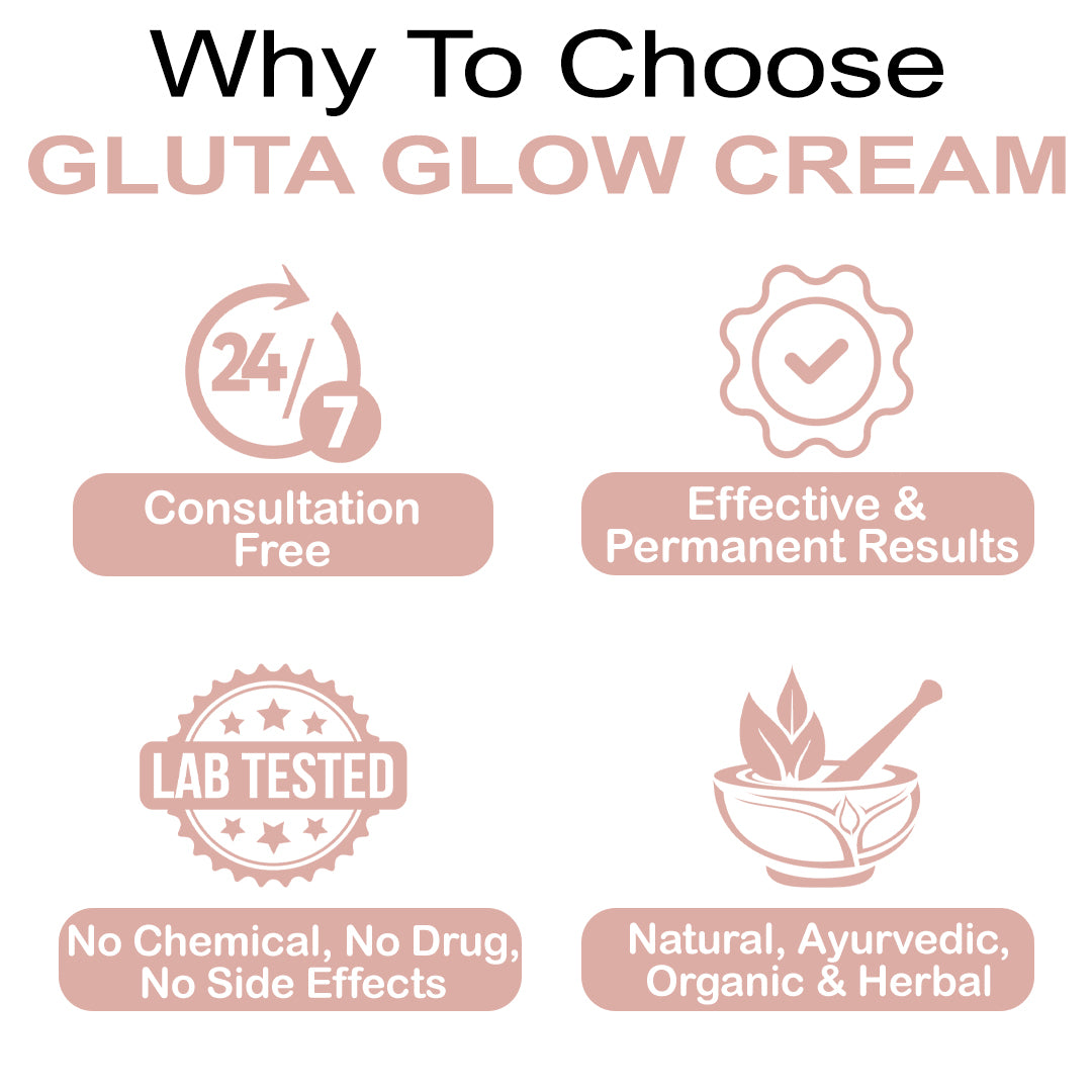 GLUTA GLOW SKIN WHITENING CREAM