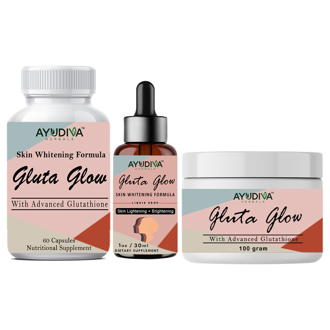 Gluta Glow- Skin Whitening Kit