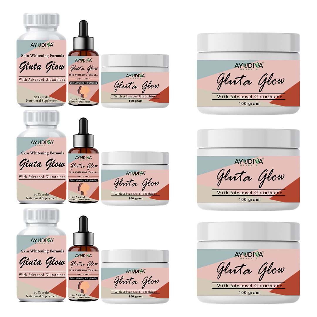 Gluta Glow- Skin Whitening Kit