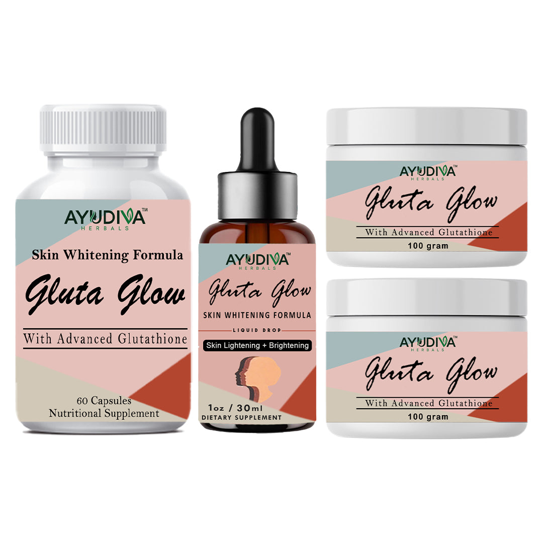 Gluta Glow- Skin Whitening Kit