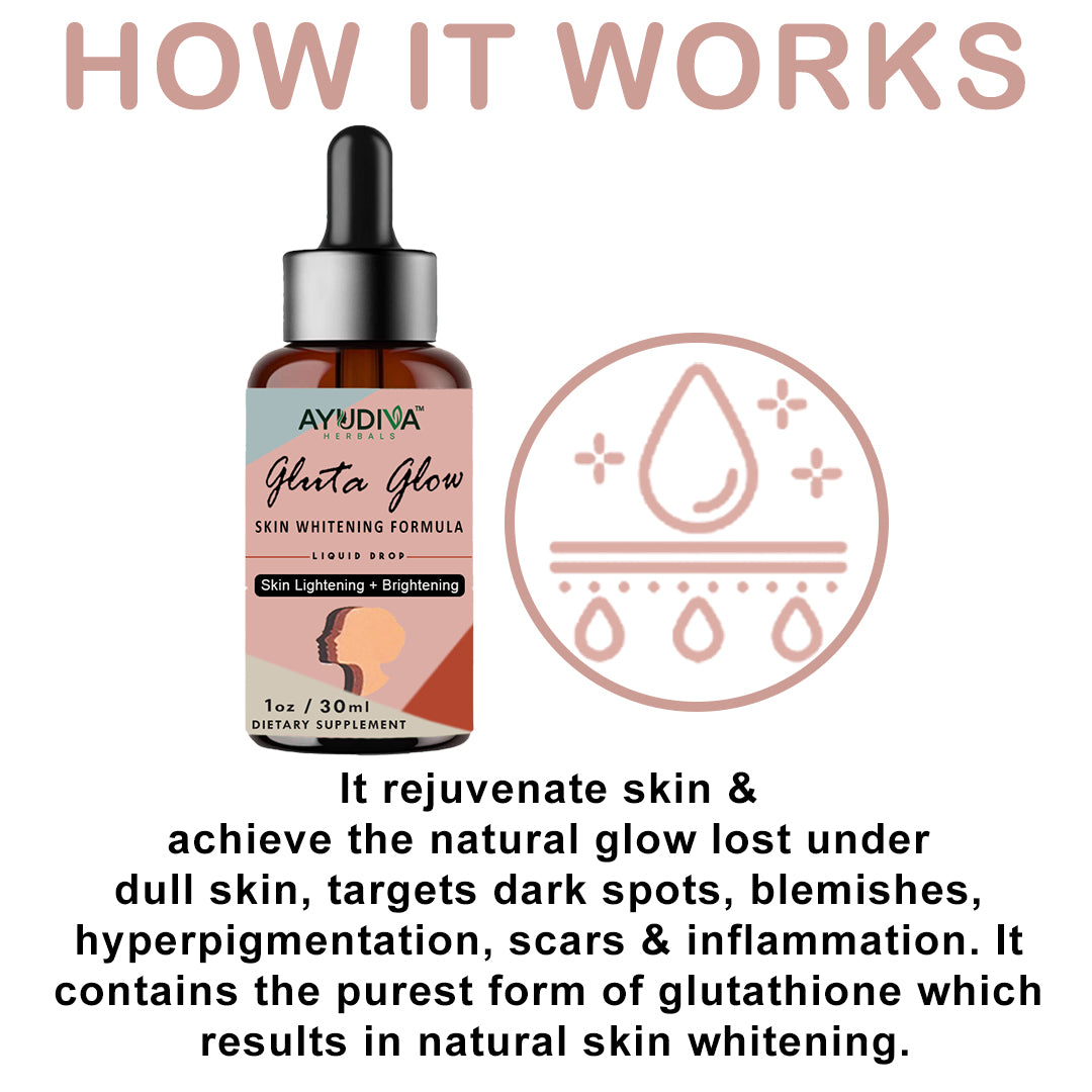 Gluta Glow Skin Whitening Liquid Drops