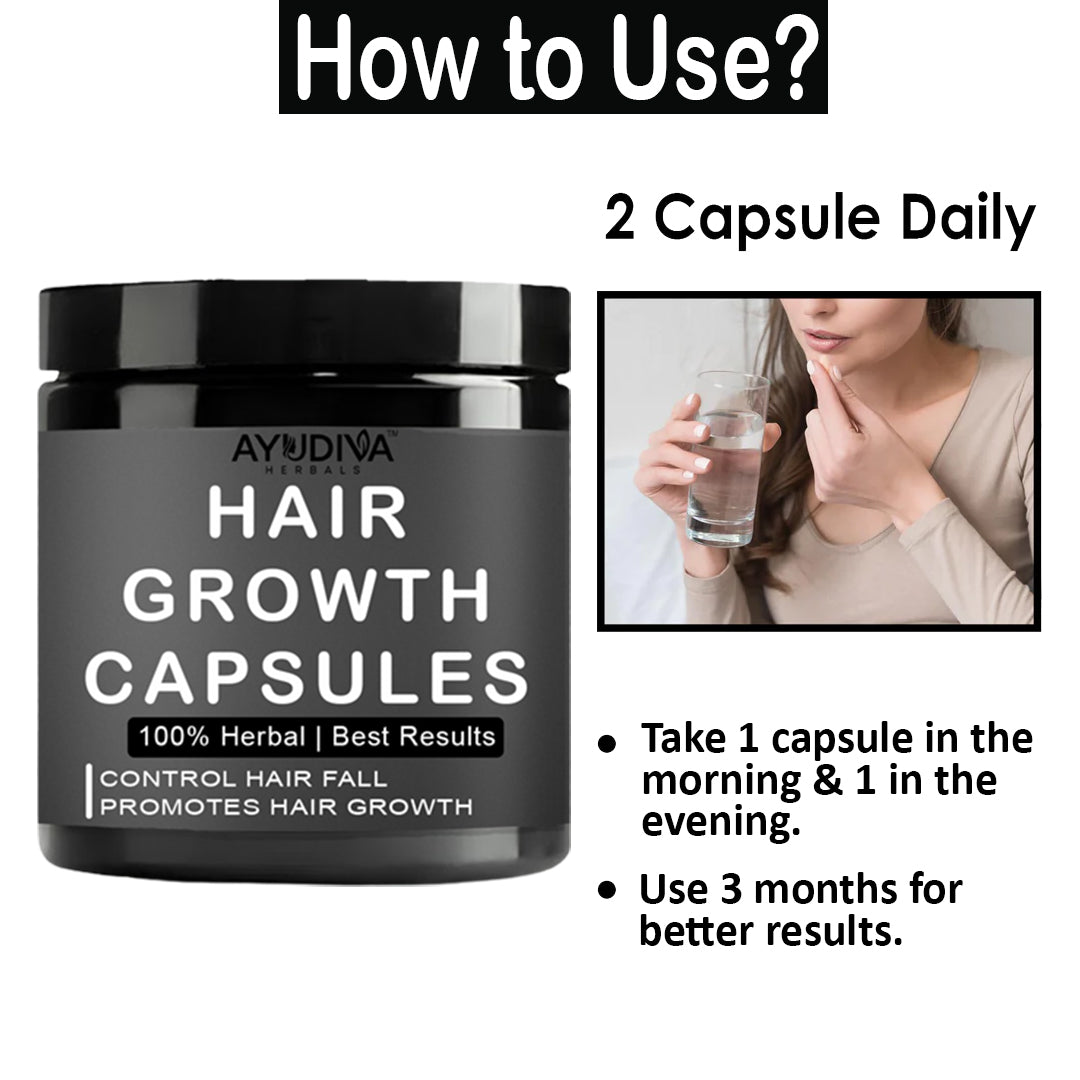 Ayudiva Herbals Hair Growth Capsules