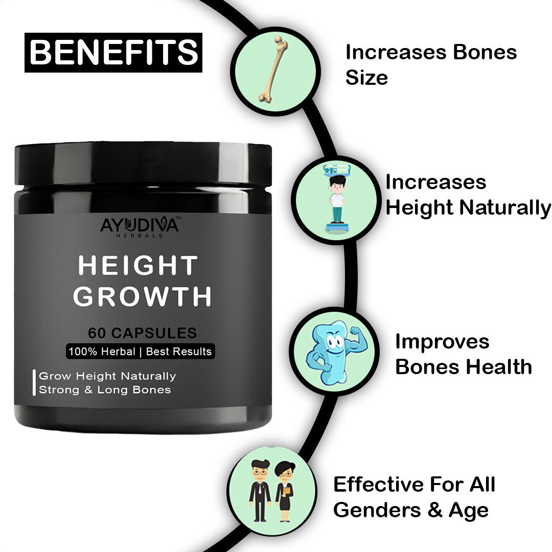 Ayudiva Herbals Height Growth Capsules