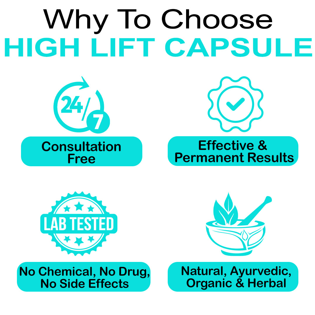 OHC Lift Up Height Capsules  Height Growth Supplement (Pack of 3