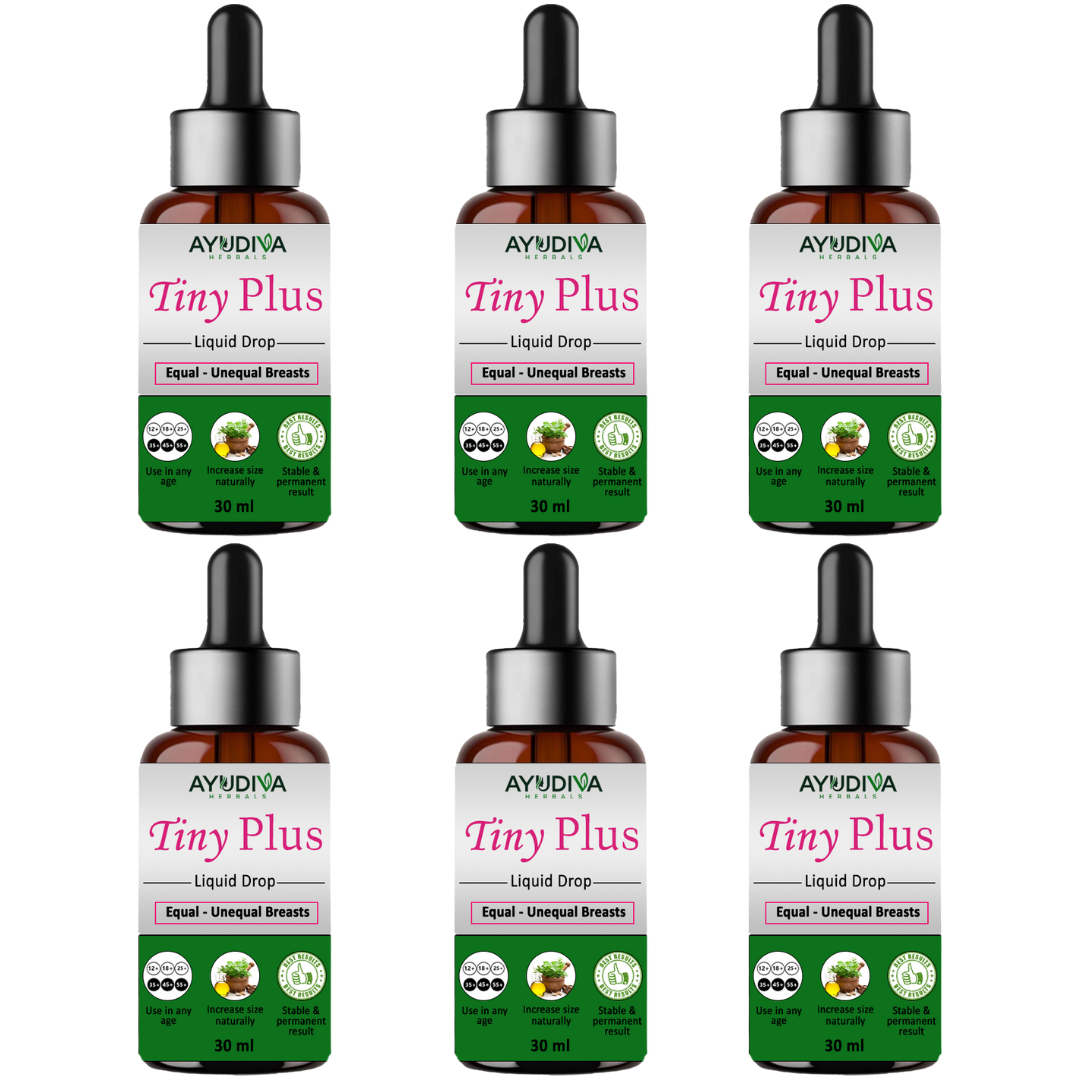 TINY PLUS BREAST ENLARGEMENT LIQUID DROPS 3 MONTHS COURSE