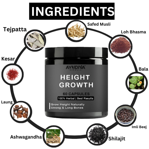 Ayudiva Herbals Height Growth Capsules