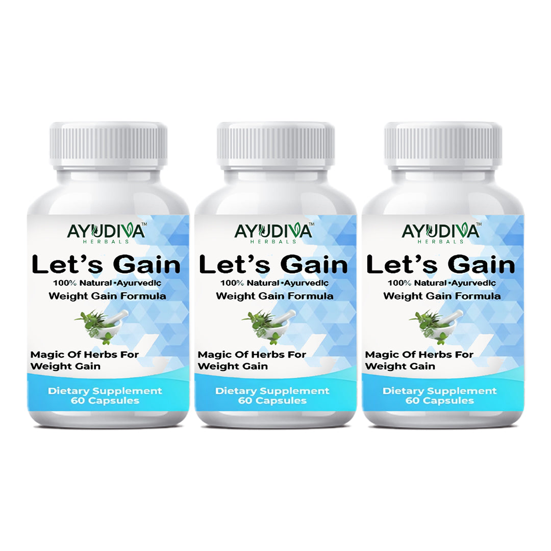 LET'S GAIN CAPSULES - Buy 2 Get 1 Free - 3 Months Course