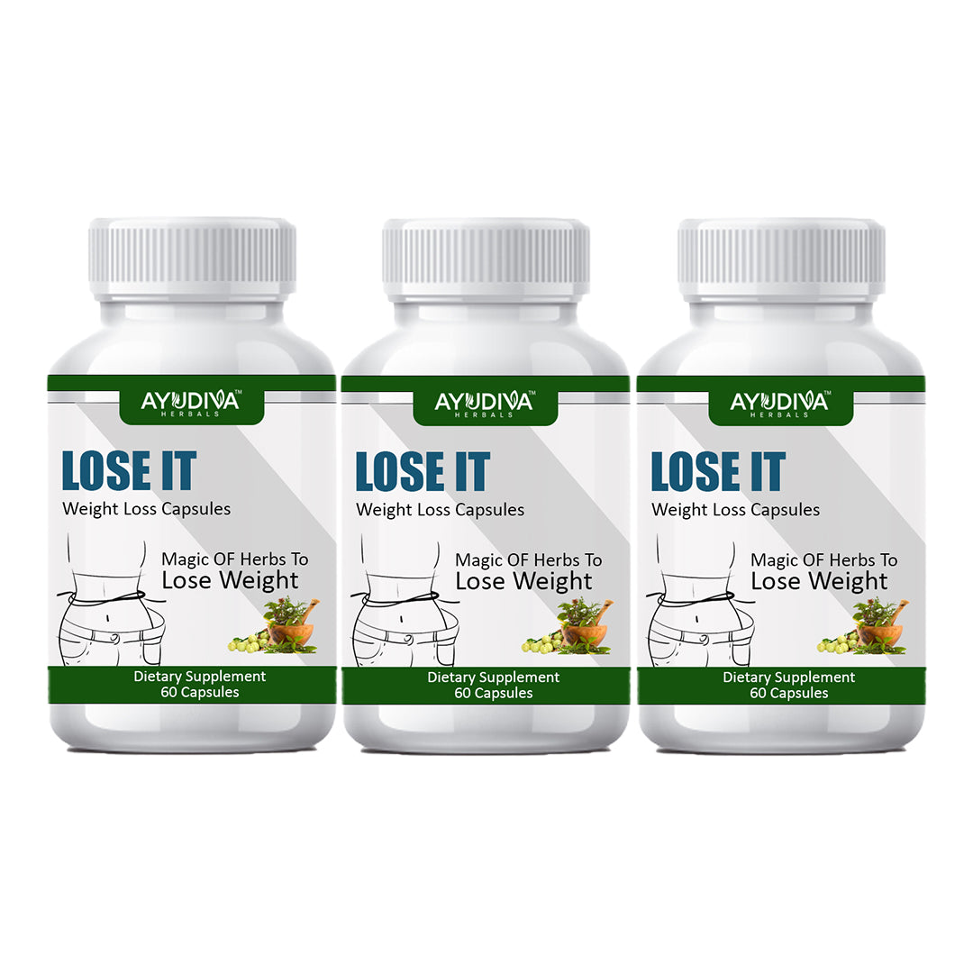 LOSE IT WEIGHT LOSS CAPSULES BUY 2 GET 1 FREE COMBO PACK