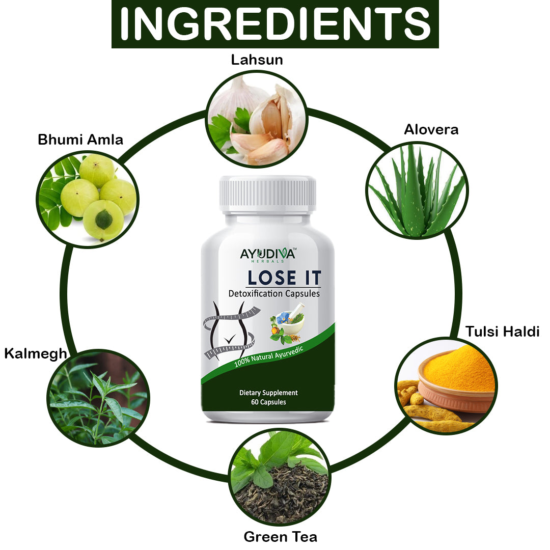 LOSE IT DETOXIFICATION CAPSULES