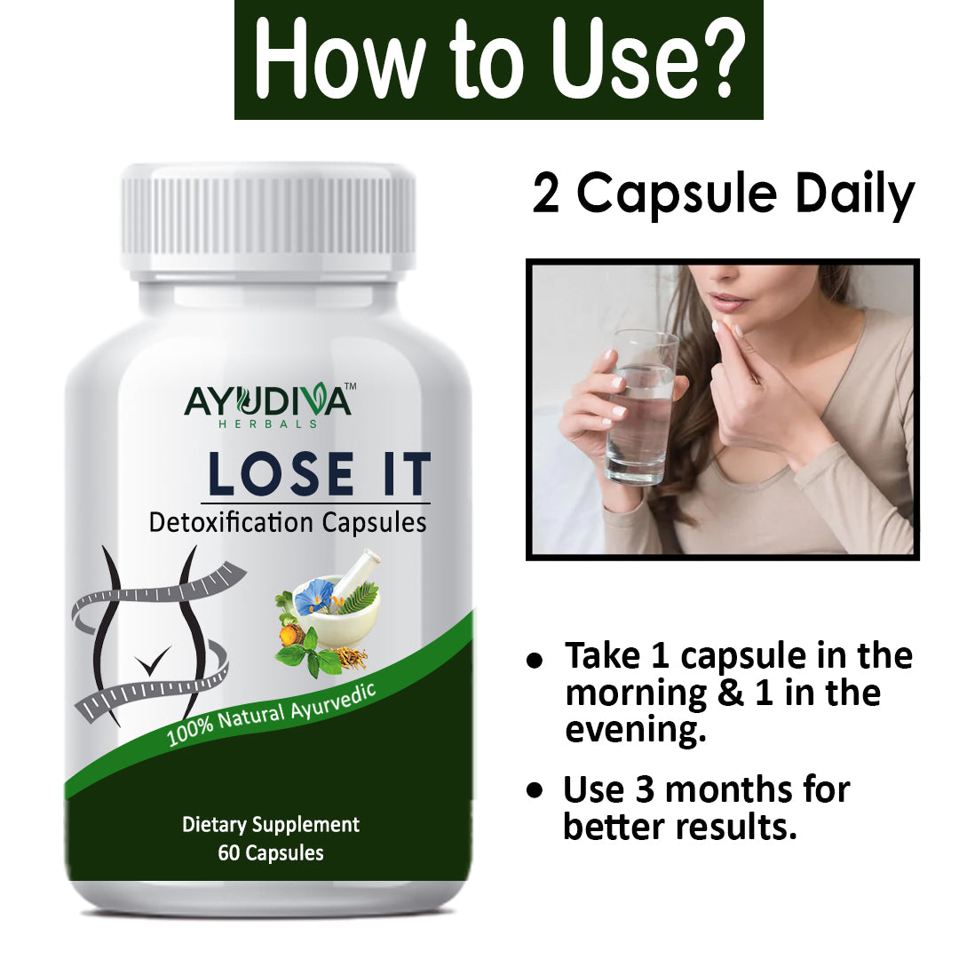 LOSE IT DETOXIFICATION CAPSULES