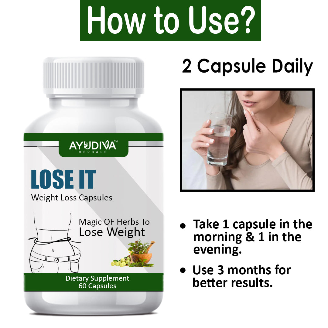 LOSE IT WEIGHT LOSS CAPSULES