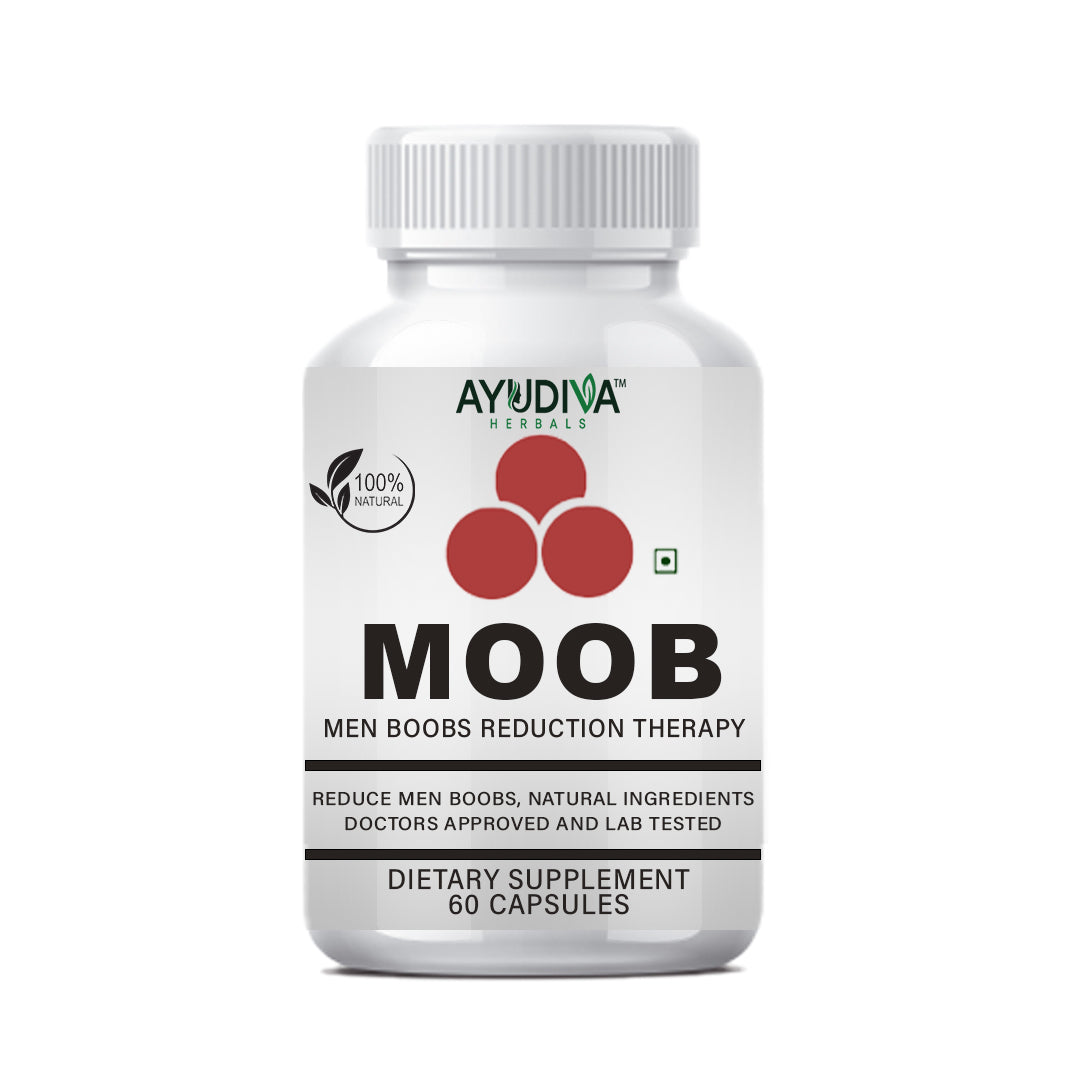 Moob Men Chest Reduction Gynecomastia Capsules