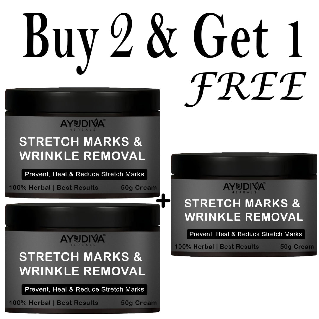 Ayudiva Herbals Stretch Marks & Wrinkle Removal Cream