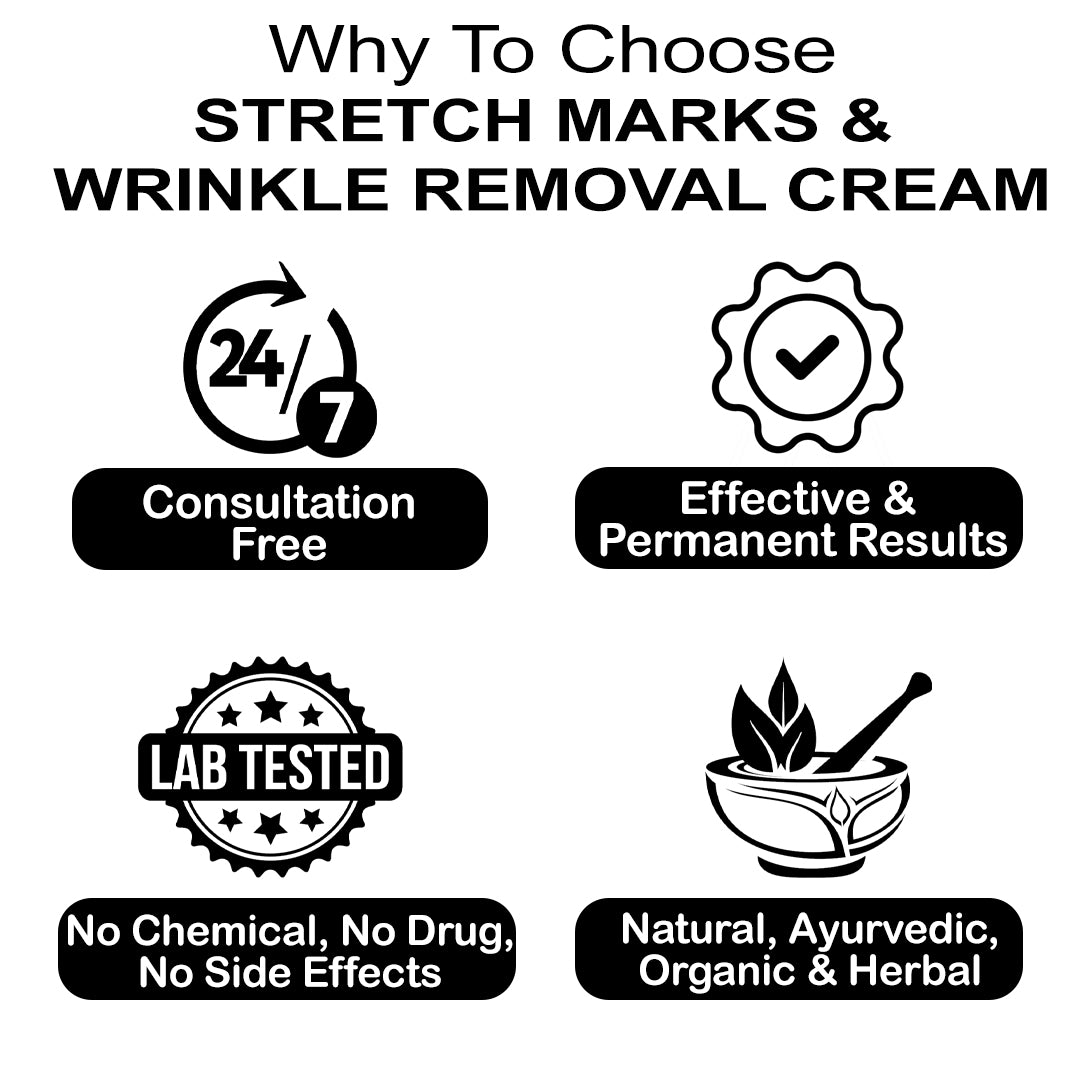 Ayudiva Herbals Stretch Marks & Wrinkle Removal Cream
