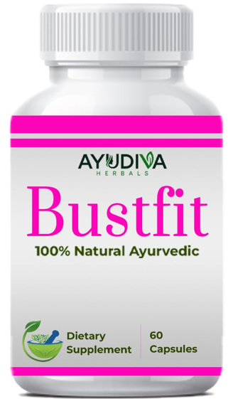 Ayudiva Herbals Bustfit Capsules – Natural Ayurvedic Dietary Supplement – 60 Capsules