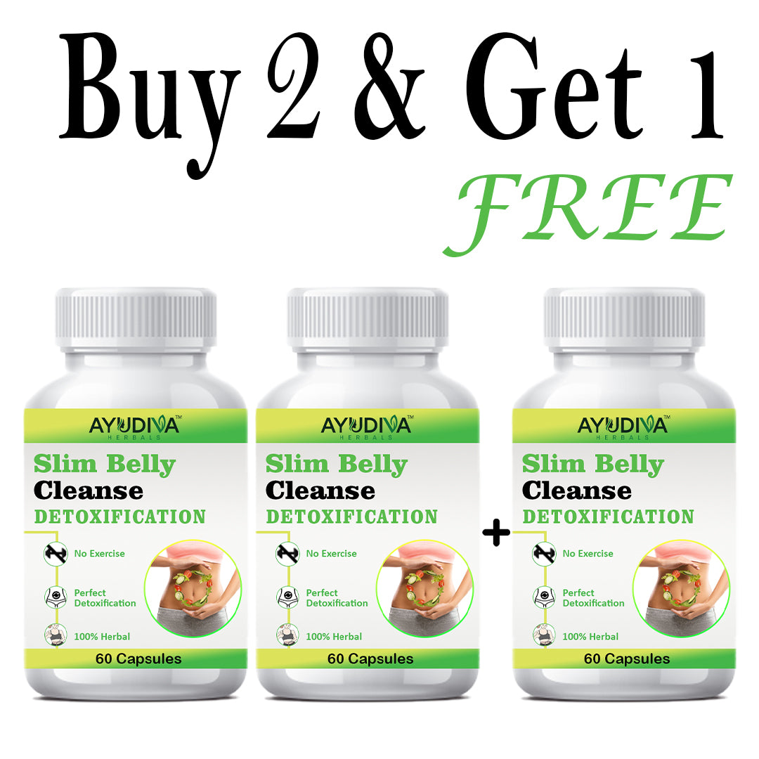 SLIM BELLY FAT CLEANSE DETOXIFICATION CAPSULES