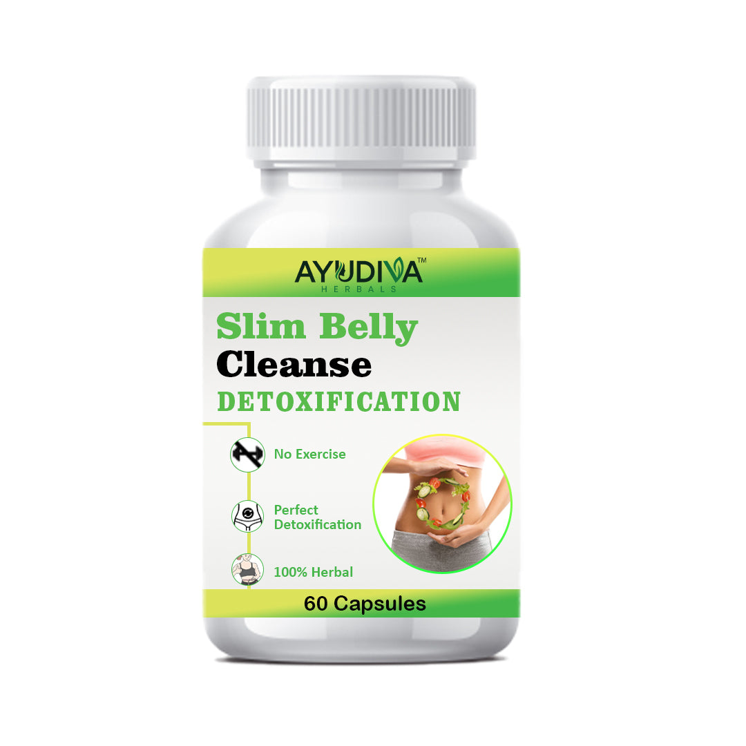 SLIM BELLY FAT CLEANSE DETOXIFICATION CAPSULES