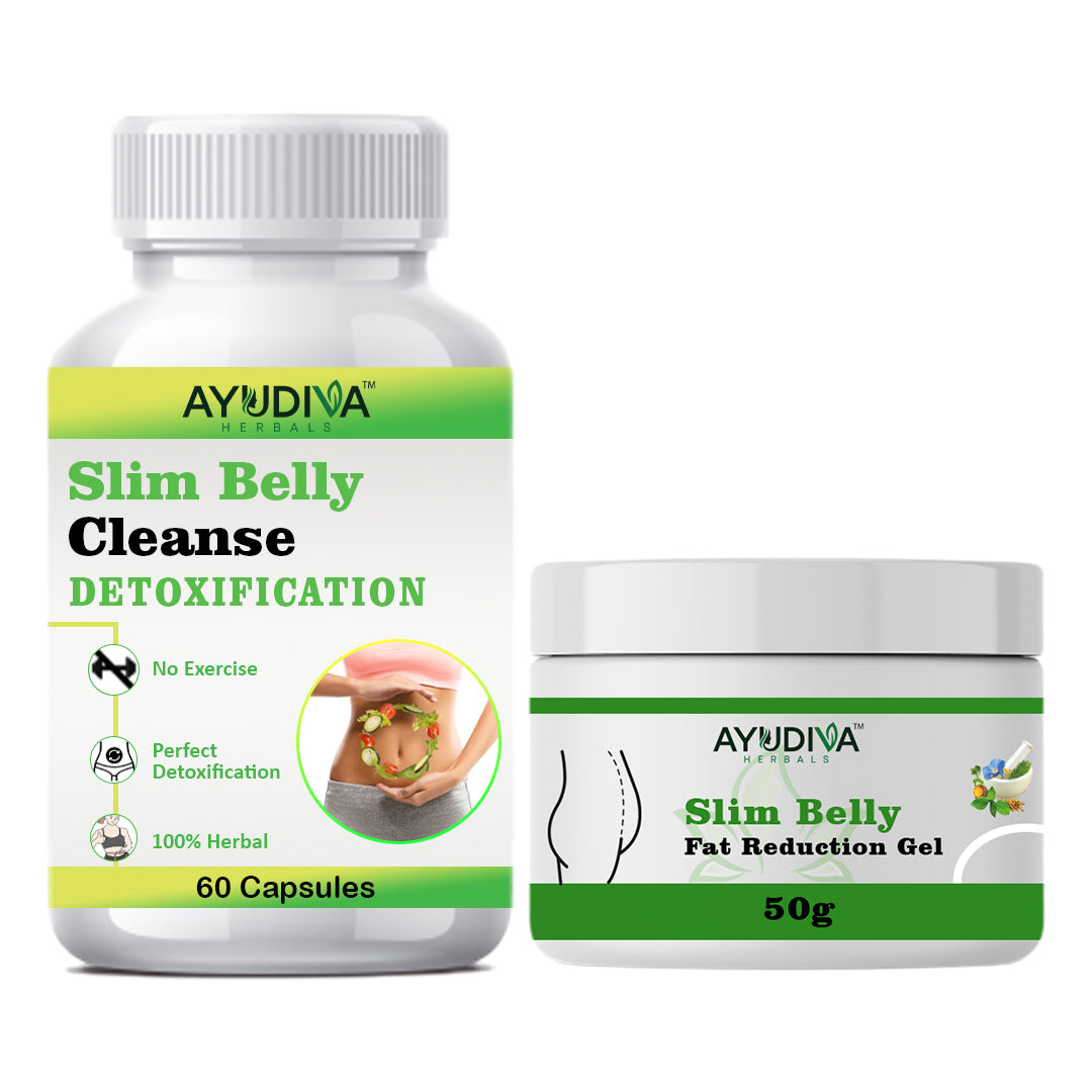 BELLY FAT CLEANSER CAPSULES + REDUCTION GEL COMBO