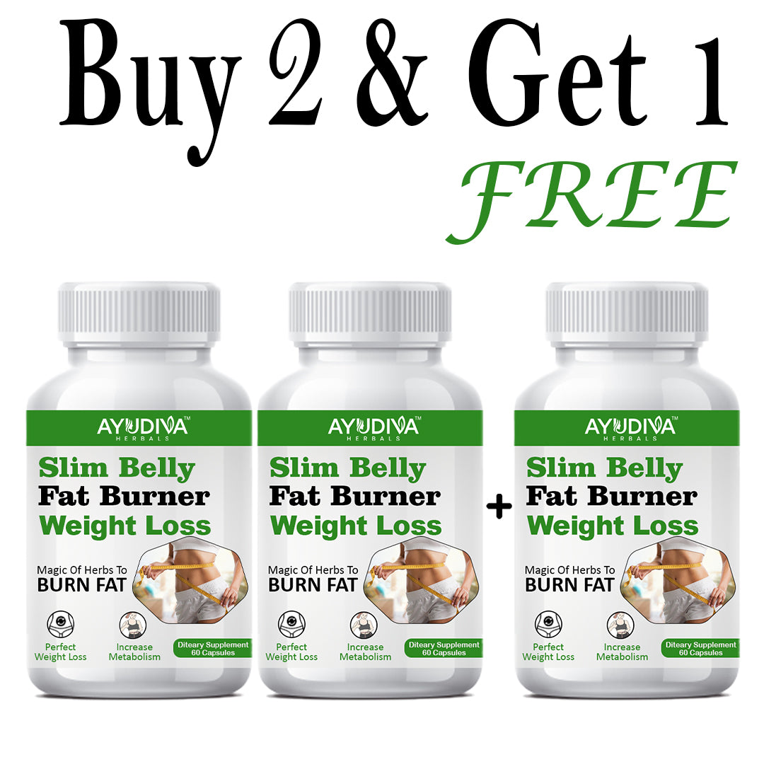 SLIM BELLY FAT BURNER WEIGHT LOSS CAPSULES