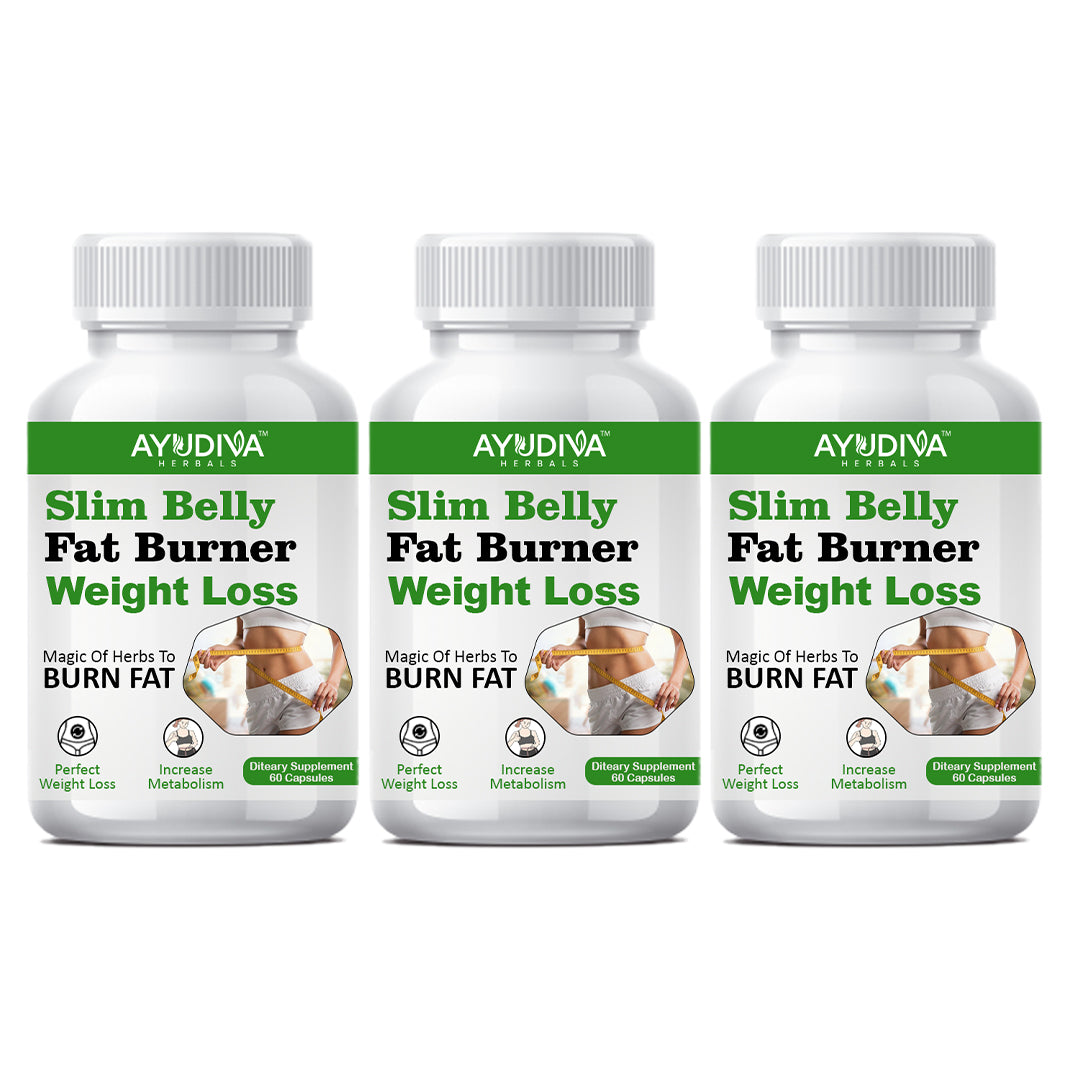 SLIM BELLY FAT BURNER WEIGHT LOSS CAPSULES