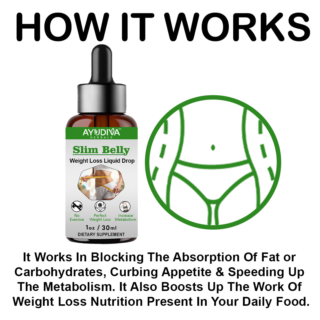 Slim Belly Weight Loss Liquid Drops