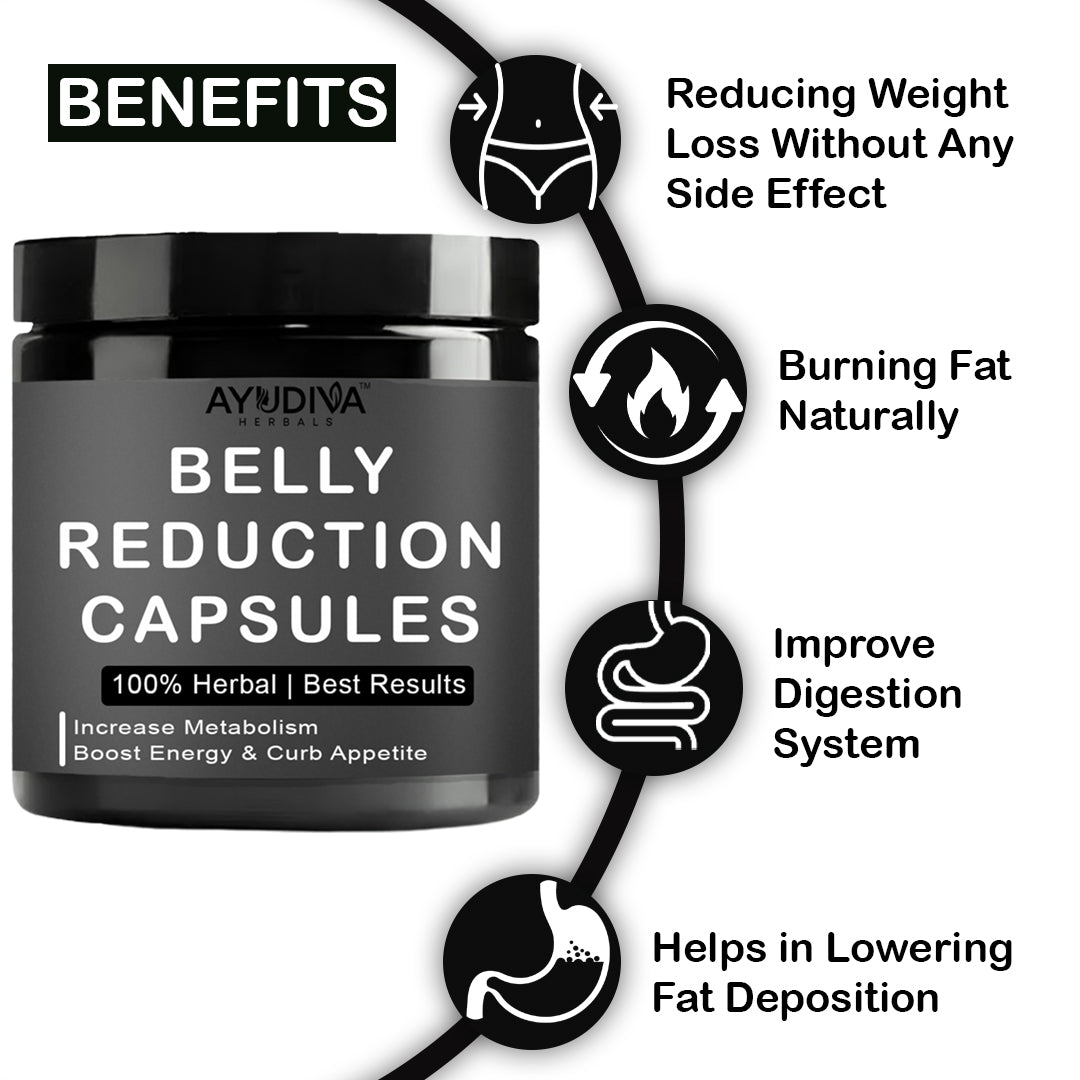 Ayudiva Herbals Belly Reduction Capsules