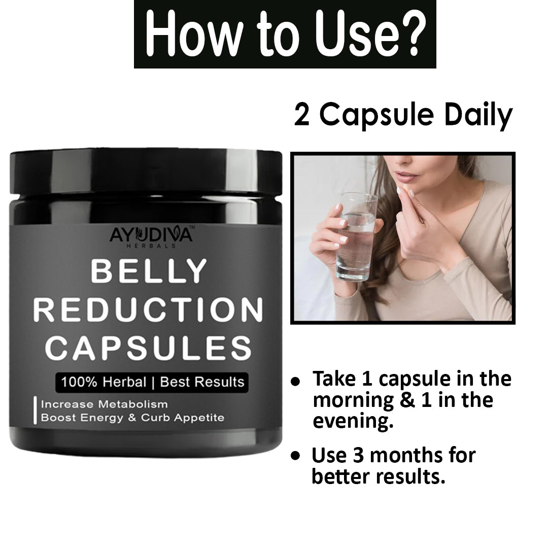 Ayudiva Herbals Belly Reduction Capsules