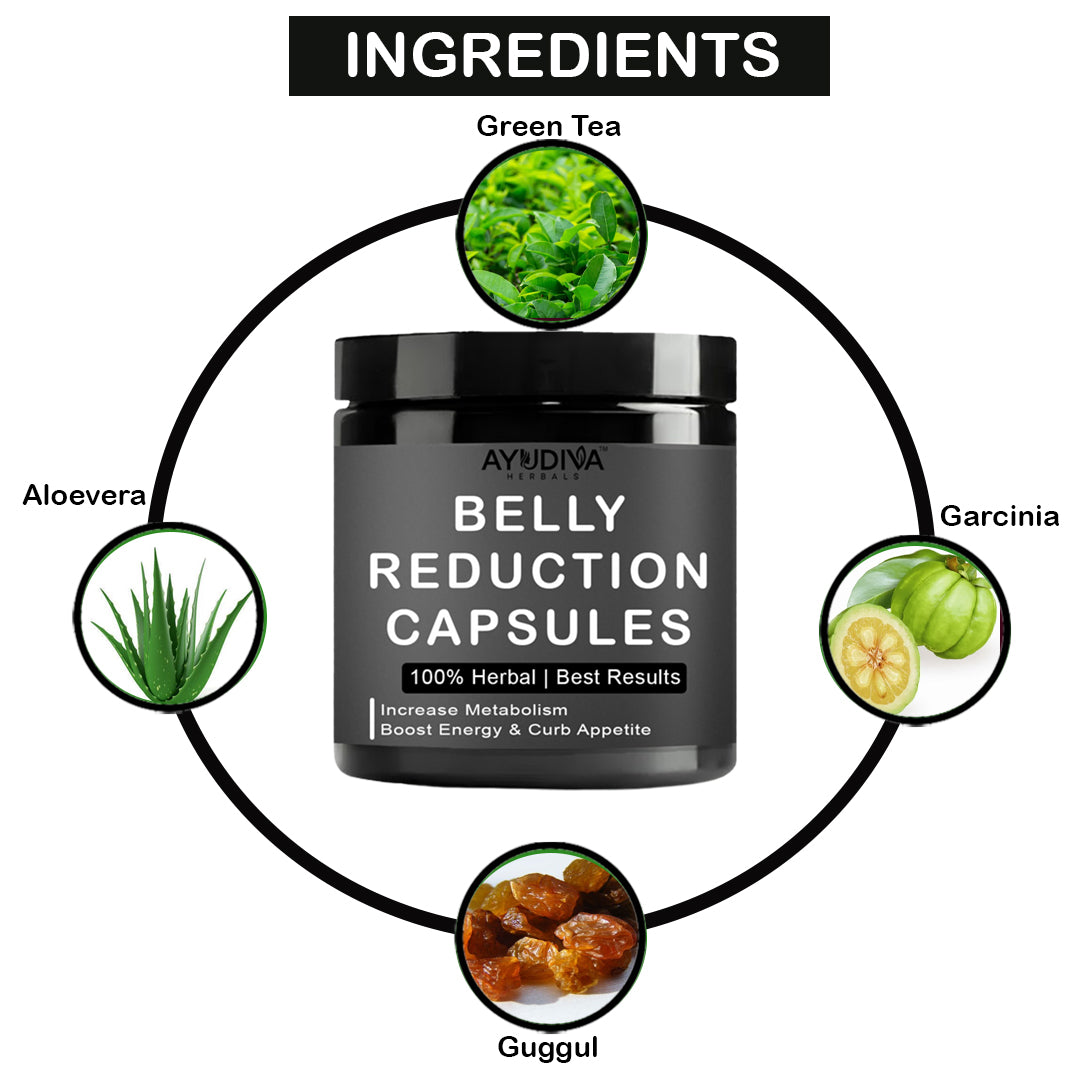 Ayudiva Herbals Belly Reduction Capsules