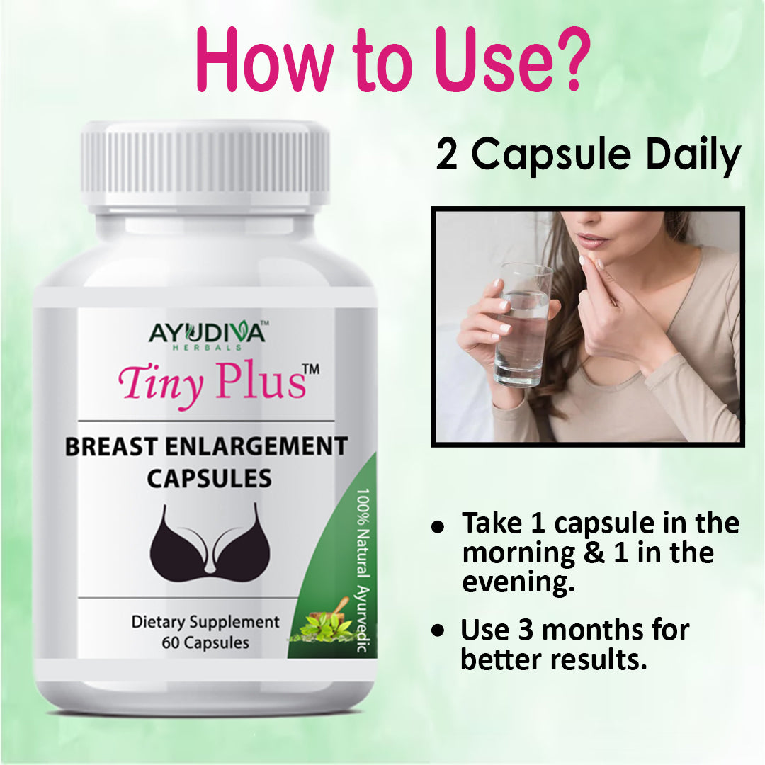 TINY PLUS BREAST ENLARGEMENT CAPSULES