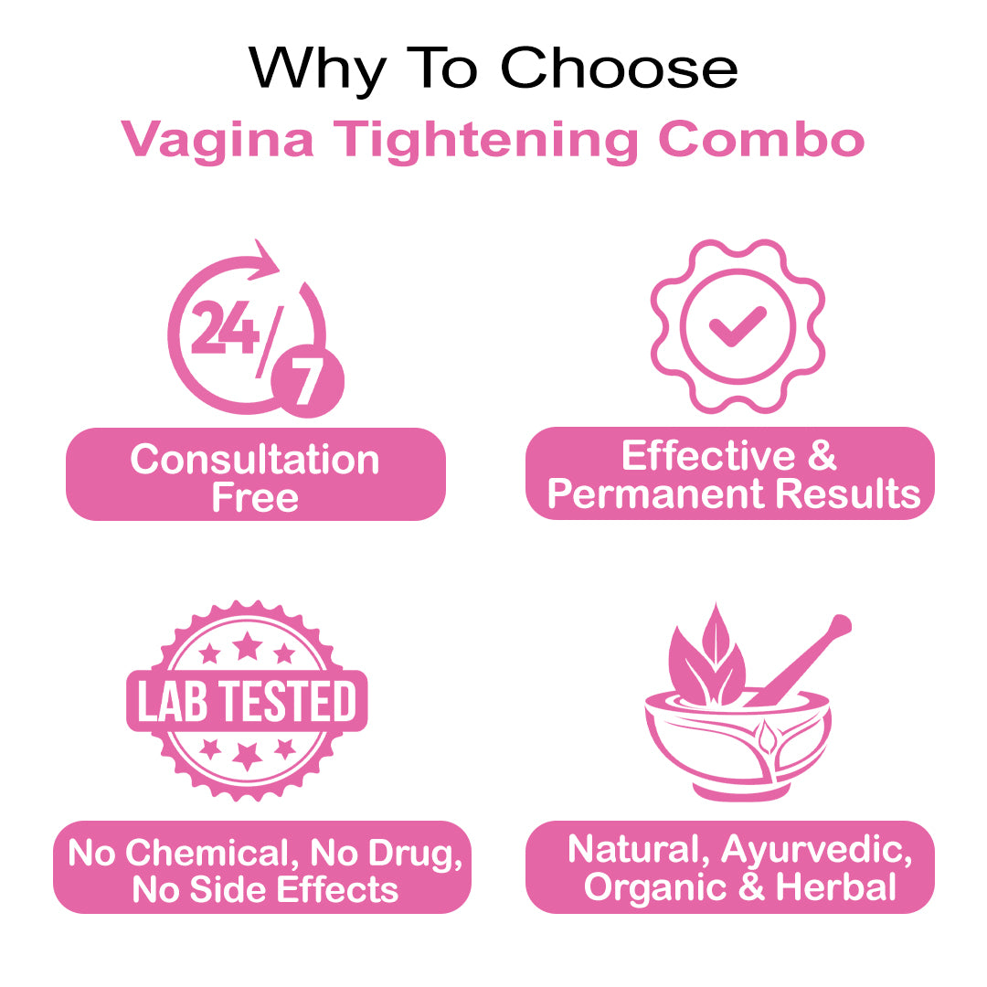 Ayudiva Herbals Ever18 Vaginal Tightening Capsules and Vaginal Tightening Cream Combo