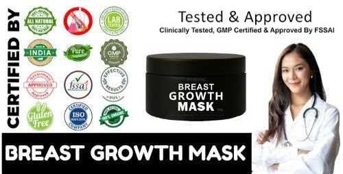 Breast Growth Mask To Increase Breast Size & Enlarge Small Breasts By Ayudiva Herbals