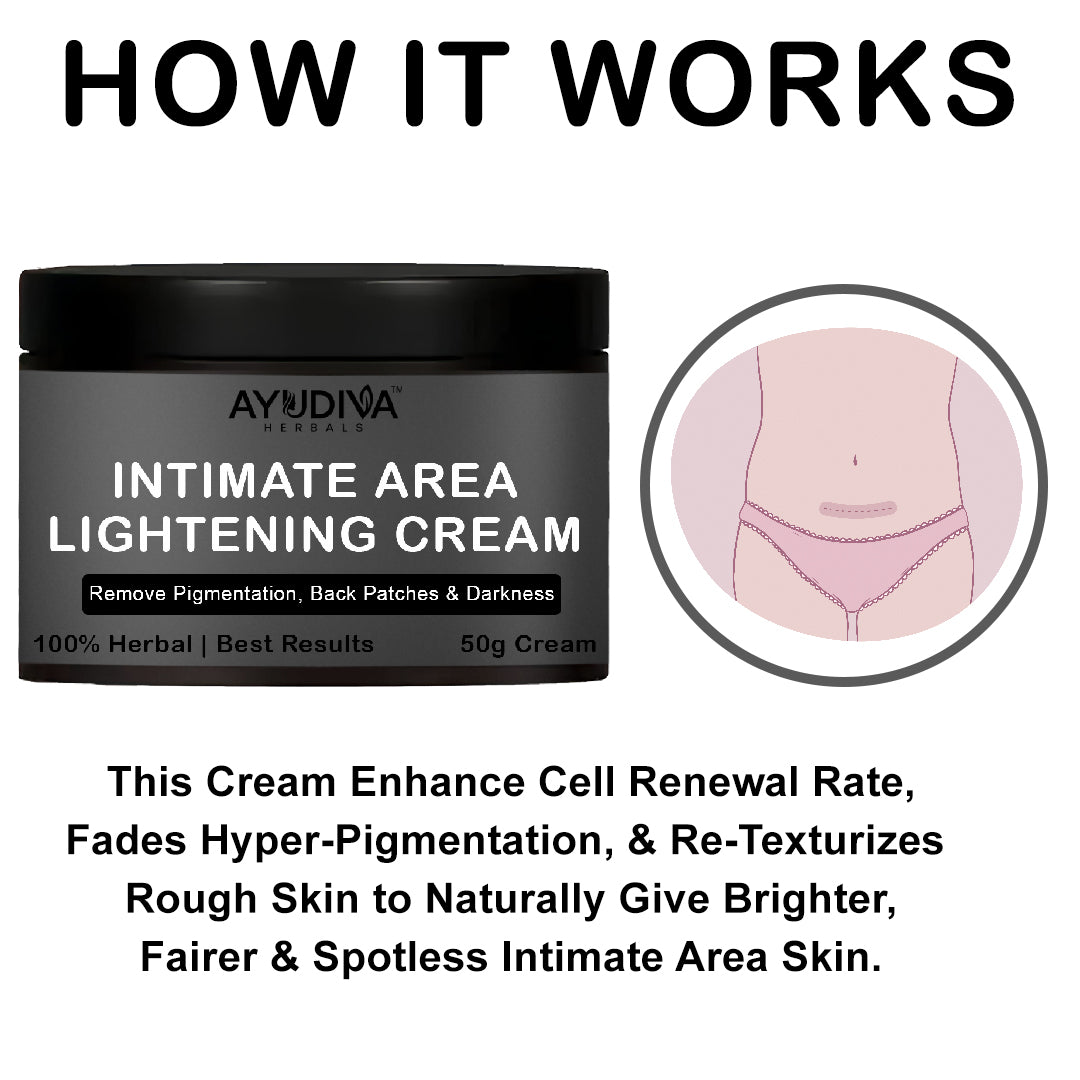 Ayudiva Herbals Intimate Area Lightening Cream